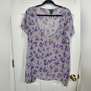 Torrid Size 2 Sheer Overshirt